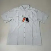 5.11 TACTICAL Men's Freedom Flex Short Sleeve Shirt Sz-M Titan Grey Heather 7134