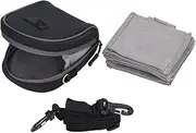 Camera Lens Filter Pouch, Detachable 8-Slot Lens Filter Carry Case, Portable Filters Case Bags Dustproof with Shoulder Strap for Photography