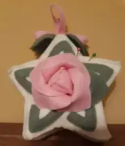 NIB DRITZ PINCUSHION PINK ROSE FLOWER 2009 KEEPSAKE Needle Sewing Mother's Day