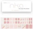 SEMI CURED GEL TOE NAIL POLISH STRIPS - 32 NAIL STICKERS - UV LAMP CURING NAIL P