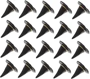 Milisten 20pcs Hats for Crafts Tiny Witch Hat Ornaments for Halloween DIY Miniature Doll Accessories for Wine Bottle Decorations and Festive Projects