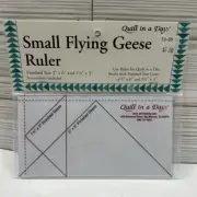 Small Flying Geese Ruler 3” X 6” + 1.5” X 3” by Quilt in a Day