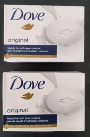 2 packs of Dove Original Soap Bar 3.75 oz （106g)
