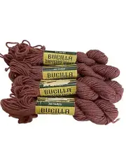 Bucilla Tapestry Wool Medium Brown 4 Skeins