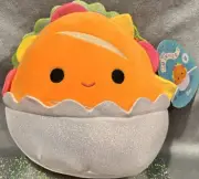 Squishmallows 9” Plush Iker Kawaii Hoagie Sub Sandwich Burrito Taco Neon Food