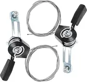 DINHEAROM 1 Pair Ergonomic Throttle Control Cable for Bicycles Comfortable Grip Gear with Enhanced Flexibility and Easy Installation for Smooth Operation