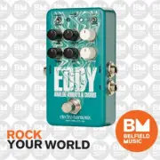 Electro Harmonix EHX Eddy Vibrato Chorus Effects Pedal - Brand New