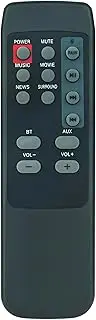 [AULCMEET] Replace Remote Control Compatible with Nakamichi NK1B Soundbar Home Theatre System