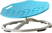 B Baosity Children's Rotating Wobble Chair for Balance Development, Sensory Stool for Kids, Blue, as described