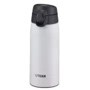 Tiger SUS thermos water bottle 350ml one-touch mug Snow Drop MCT-K035WT