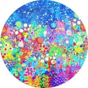 QPuzzles 750 Piece Round Jigsaw Puzzle - Colourburst