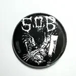 別針 PIN - S.O.B. (SABOTAGE ORGANIZED BARBARIAN) - SMALL