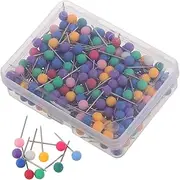 GALPADA 4pcs Head Straight Pins for Sewing Colorful Ball Head Pins for Garment Draping and Storage Multi Use for Crafts and DIY Projects