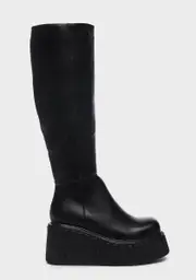 [Lamoda] Wide Fit Pillow Talk Knee High Boots