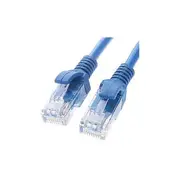 ASTROTEK CAT5e Cable 1m - Blue Color Premium RJ45 Ethernet Network LAN UTP Patch Cord 26AWG