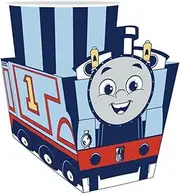 [Bonjour Fete] THOMAS & FRIENDS™ Cups - Disposable Paper Party Cups - 3D Thomas the Tank Engine™ Themed Paper Cups - Birthday Party Supplies - Party Favors - Officially Licensed - 9 oz (8 Pack)