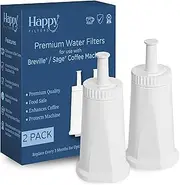 2 x Water Filters for US Breville Coffee Machines | Happy Filters | Oracle, Oracle Touch, Barista Pro, Barista Touch | Compatible with models BES990, BES980, BES878, BES880