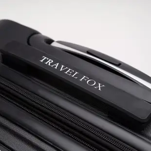 【TRAVEL FOX 旅狐】19吋時尚經典可伸縮加大拉鍊登機行李箱