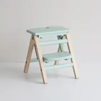 在飛比找momo購物網優惠-【FL 滿屋生活】ICHIBA Cubi-兒童摺疊階梯椅凳/
