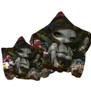 Fine Art Unseelie Court Gluttony Seven Deadly Sins Towel with Hood