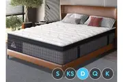 34cm Mattress 9 Zone Pocket Spring STARRY EUCALYPT Bedding