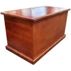 Blanket Box Solid Timber Trunk Clothes Chest Storage Unit Keruing Timber 100cm