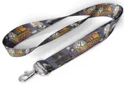 Back to the Future Marty McFly 80s Movie 17.7" Neck Lanyard Keychain Holder