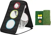 Golf Training Accessories Pop Up Golf Chipping Net with Mat Golf Practice Nets Target Accessories and Practice Game Equipment Golf Practice Net