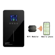 MPPT Solar Charge Controller 100A 12V 24V 48V Battery Regulator LCD Touch Screen