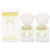 在飛比找Yahoo奇摩購物中心優惠-MOSCHINO 莫斯奇諾 熊芯未泯2女性淡香精 5ml 小