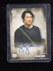 Walking Dead season 5 Steven Yeun as Glenn Rhee Autograph card