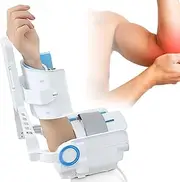 Elbow Rehabilitation Trainer Electric Arm Flexion and Extension Trainer Flexible Support Frame for Wrist Elbow Joint Injuries Recovery