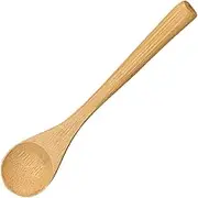 Yamashita Crafts 15059400 Spoon, White, 5.0 x 1.0 inches (12.6 x 2.5 cm), White Bamboo Mini Rice Bowl
