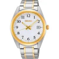 在飛比找momo購物網優惠-【SEIKO 精工】CS 城市簡約手錶 送行動電源(SUR4