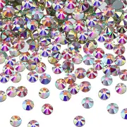 SS20 AB Crystal Diamond Rhinestones Flat Back round Rhinestones Iridescent