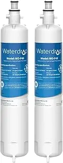 [Waterdrop] 847200 Water Filter Replacement for Fisher and Paykel® Water Purifier 847200, Fridge Water Filter Cartridge, Pack of 2