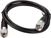 RFAdapter CB Antenna Cable, RG8x Coax Jumper, 6ft UHF Male to Male Low Loss CB Coaxial Cables, 50 Ohm for HAM Radio Antenna