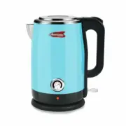 Americana - 1.7L Electric Kettle w/ Cool Touch Stainless Steel Temperature Gauge