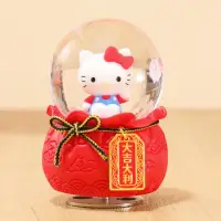 在飛比找momo購物網優惠-【JARLL 讚爾藝術】三麗鷗 Hello Kitty招財貓