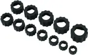 12pcs Damaged Nut Bolt Remover Set Stud Extractor Tool Set Made in Taiwan 8-19mm