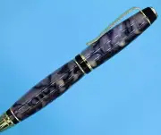 Popular Classic Cigar Ballpoint Pen in Gold Finish with Starry Night Color#137