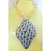 Sea Shell Bottle Charm Wine Necklace Shell 46825A