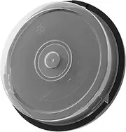 CIYODO Empty CD Storage Bucket Portable Dvd Storage Holder for Organizing Protects From Scratches Fits Discs