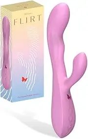 Flirt 9" Heated Rabbit Vibrator