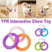Durable TPR Interactive Chew Toy for Dogs Non-Toxic Teeth Safe Fun Plaything AU