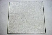 1101.50 - CLEAR 5" x 5" BULLSEYE THIN GLASS SQUARE TILE 90 COE FUSIBLE
