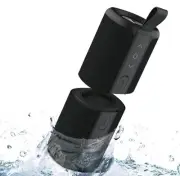 Kove Commuter 2 - Black Bluetooth Speakers, Portable, Wireless With Hd Louder