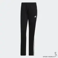 在飛比找Yahoo!奇摩拍賣優惠-Adidas 女裝 長褲 口袋 黑【運動世界】H48451