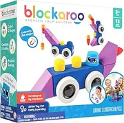 Blockaroo Magnetic Foam Blocks - Medium - Roadster (13pcs)