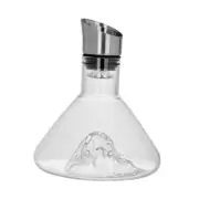 Iceberg Wine Decanter,Red Wine Carafe with Built-in 101 iceberg decanter